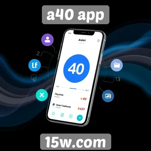 Análise das funcionalidades do a40 app
