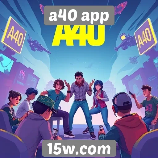 Comunidade de jogadores no A40 app cresce rapidamente